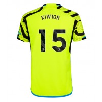 Camisa de time de futebol Arsenal Jakub Kiwior #15 Replicas 2º Equipamento 2023-24 Manga Curta